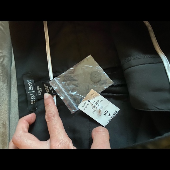 White House/ Black Market Fall Sheen Tux Pants - Picture 5 of 6